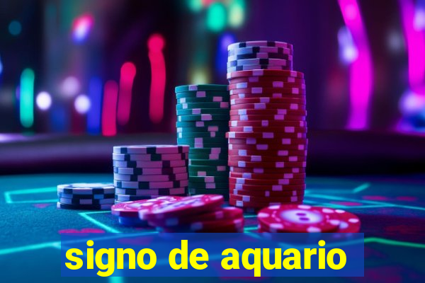 signo de aquario